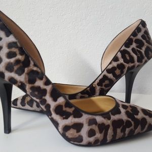 Michael Kors leopard heels